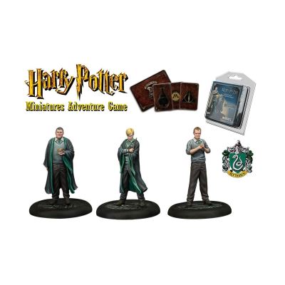 Harry Potter - Pack 3 figurines 35 mm Adventure Pack Slytherin Students *ANGLAIS*