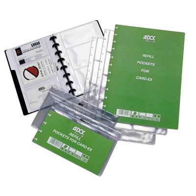 Adoc System - Recharges Pour Carte De Visite Card-lex - Paquet De 10