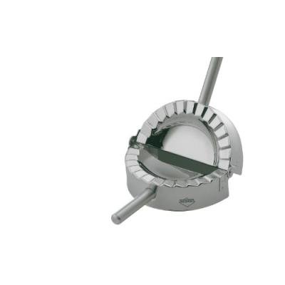 KUCHENPROFI MOULE À RAVIOLIS/CHAUSSONS ACIER INOXYDABLE ARGENT 12 CM DE DIAMÈTRE