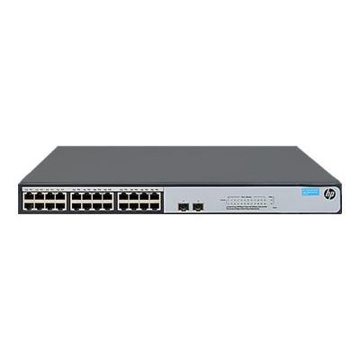 HPE 1420-24G-2SFP+ 10G Uplink Switch - switch - 24 poorten - onbeheerd - rack-uitvoering