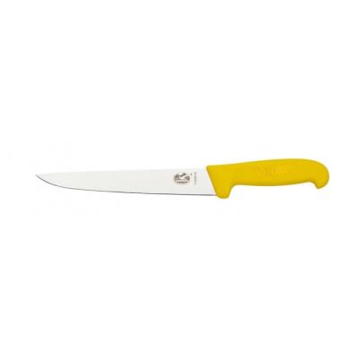 Couteau à saigner/découper 20cm, manche fibrox jaune Victorinox 5.550