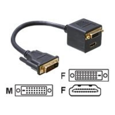 DeLOCK videoadapter - HDMI / DVI - 20 cm
