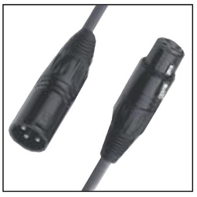 No name yellow cable xlr 3br male/fem 10m