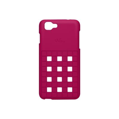 Wiko - Achterzijde behuizing voor mobiele telefoon - plastic - Fuchsia - voor Wiko Kite