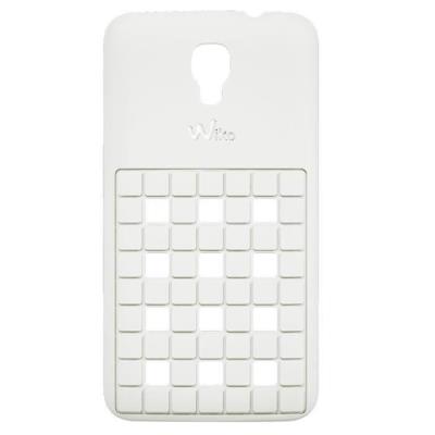 Wiko - Achterzijde behuizing voor mobiele telefoon - plastic - wit - voor Wiko Bloom