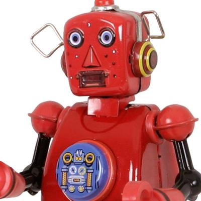 robot rouge jouet