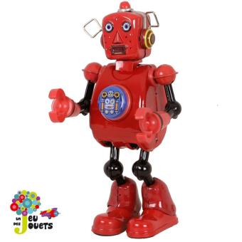 jouet robot metal