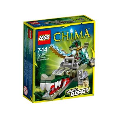 Lego Legends Of Chima - Les Animaux Légendaires - 70126 - Jeu De Construction - Le Croco Légendaire