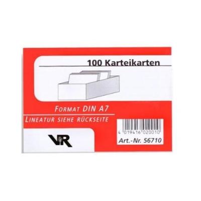 Viktor richter fiches a7, en blanc, 190 g, jaune 56710 gelb bla