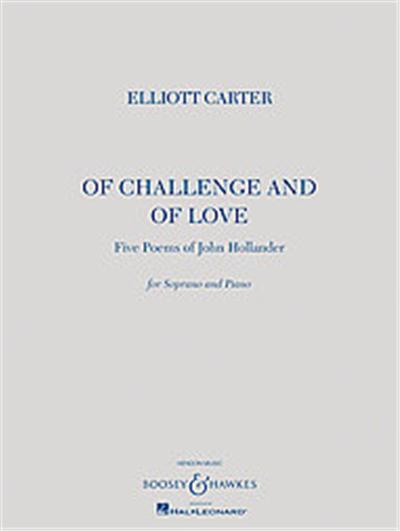 BOOSEY & HAWKES Of Challenge and of Love 