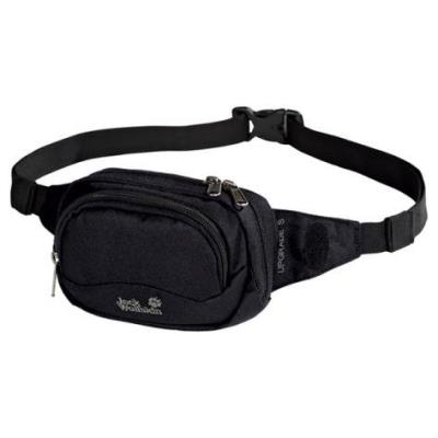 Jack wolfskin upgrade s sac ceinture noir noir 10 x 16 x 5 cm