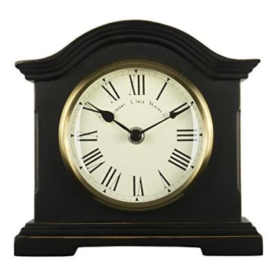 Towcester Clock Works Co. Acctim 33283 Falkenburg Horloge de cheminée (Noir)