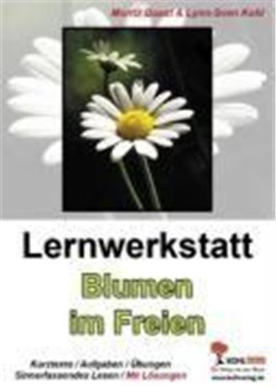 Lernwerkstatt - Blumen im Freien