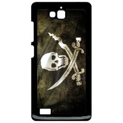 Coque huawei honor 3c et 3c 4g drapeau de pirate