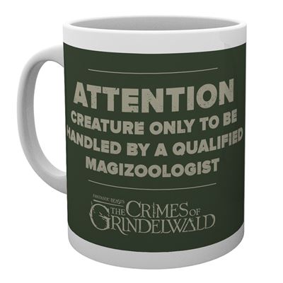 Tasse a cafe Fantastic Beasts 2 Attention