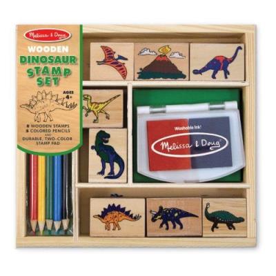 Melissa Doug - 11633 - Loisir Créatif - Dinosaur Stamp Set