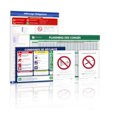 Pack affichages obligatoires