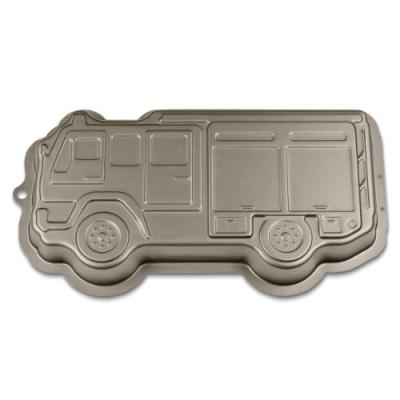 städter 610088 moule à pâtisserie anti-adhésif en forme de camion de pompiers 33,5 x 30,7 x 4,1 cm