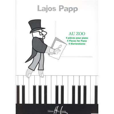 Partitions classique LEMOINE PAPP LAJOS - AU ZOO - PIANO Piano