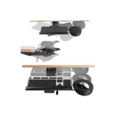 Dataflex Articulating Keyboard/Mouse Mechanism - toetsenbord- en muisplatform met polskussen