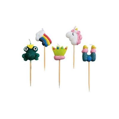 Ibili 786208 Lot de 5 Bougies Prince 7 cm