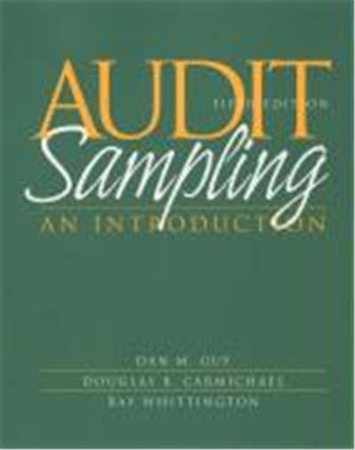 Audit Sampling: An Introduction
