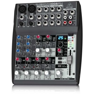 Behringer XENYX 1002FX Table de mixage 10 canaux Stéréo FX Processeur 24-bit