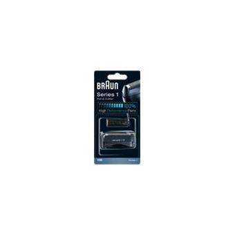 Braun 11B Combi-pack - Tête et lame de rechange - pour rasoir - bleu foncé - pour Braun Series 1 130, 150 - 1