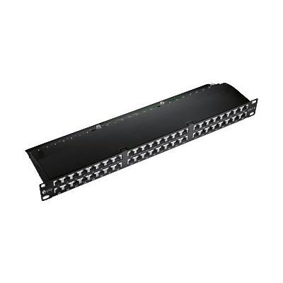 equip - Patchpaneel - zwart - 1U - 19 - 48 poorten
