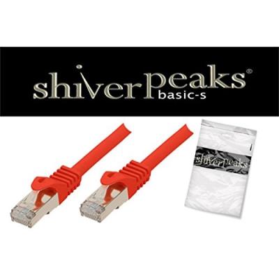 Shiverpeaks - shiverpeaks basic-s patchkabel, kat. 7, s ftp, rot, 20,00 m bs75526-r
