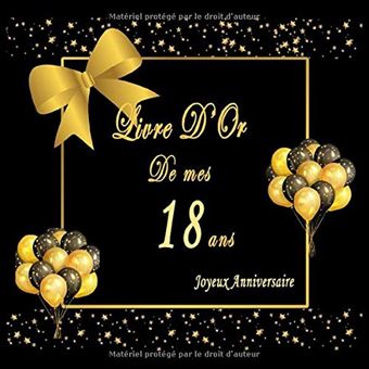 Livre D Or Anniversaire 18 Ans Cadeau Fete Decoration Souvenirs Beau Livre D Or A Completer 100 Pages Format 21 5 X 21 5 Cm Broche Nlfbp Editions Livre Tous Les Livres A La Fnac Livre D Or Anniversaire 18 Ans Cadeau Fete Decoration Souvenirs Beau Livre D Or A Completer 100 Pages Format 21 5 X 21 5 Cm Broche Nlfbp Editions Livre Tous Les Livres A La Fnac