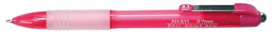 Stylo Bille Retractable Ah511 Rouge