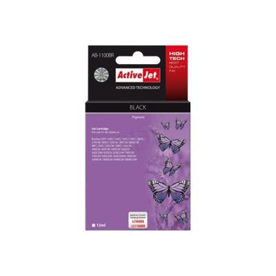 ActiveJet ABR-1100BR Premium version - zwart - inktcartridge (alternatief voor: Brother LC1100BK, Brother LC980BK)