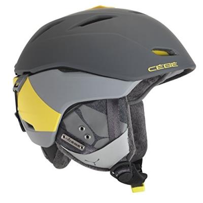 Cébé atmosphere casque gris jaune 52-55 cm