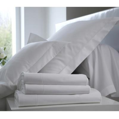 Taie d'oreiller Satin BLANC DES VOSGES 65 x 65 cm Blanc