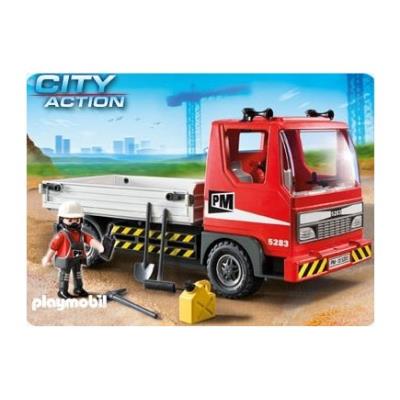 Playmobil 5283 Camion Benne avec Ouvrier