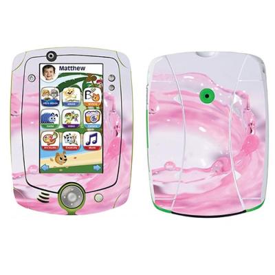 SKIN STICKERS POUR LEAPFROG LEAPPAD 2 (STICKER : GOUTTE ROSE)