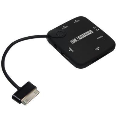Roline lecteur de cartes externe avec hub on the go pour samsung galaxy s3 s4 tablette note 2