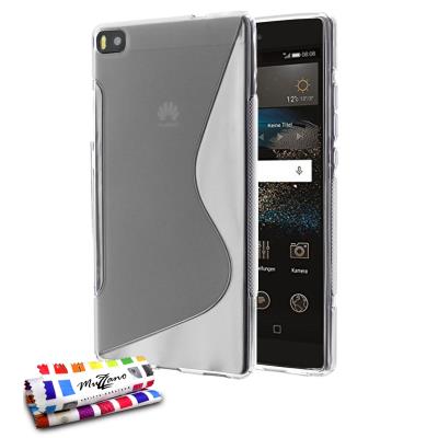 Coque Souple Ultra-Slim Le S Premium Gris pour HUAWEI ASCEND P8