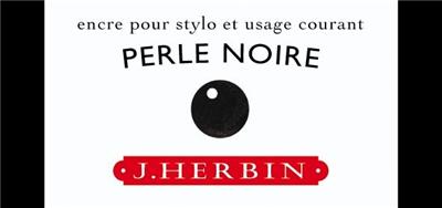 Herbin - Encre Traditionnelle à stylo en Flacon D 30ml - Noir