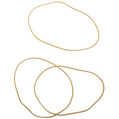 Bracelet caoutchouc blond 120 mm - boite de 100g