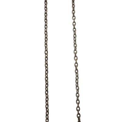 Chaîne petite maille bronze à2mm - graine créative