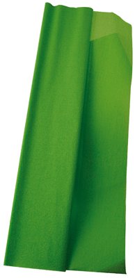 Maildor - Papier Crepon Superieur 250x50 Vert Pomme - Paquet De 10