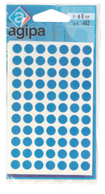 AGIPA 462 PASTILLES ADH DIAM 8MM BLAUW 11