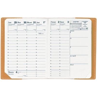 Agenda semainier de poche Randonnée Quo Vadis Impala noir 2010