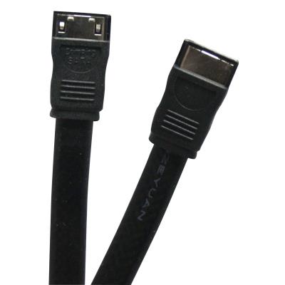 Cordon SATA 300 F/F noir 0.50m