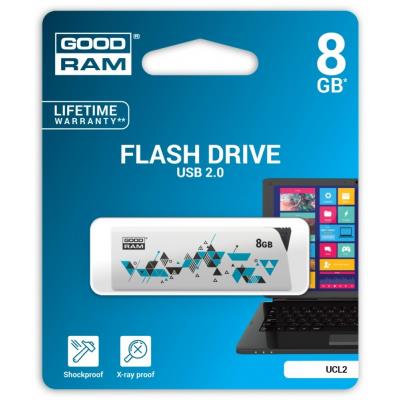 Goodram click clé usb 8 go ucl2-0080w0r11