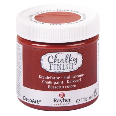 Peinture craie (Chalky Finish) - rouille - 118 ml - Rayher