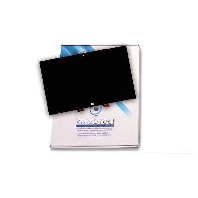 Ecran complet pour Windows Surface Pro 2 1601 LTL106HL01-002 noir tactile + LCD - Visiodirect -