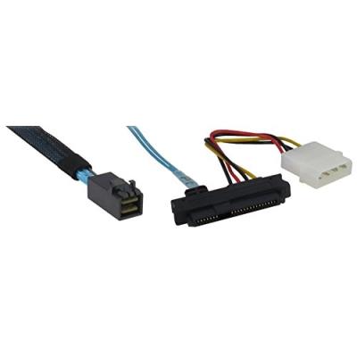 Inter-tech 0.5m sff 8643 4xsff 8482+sata (88885004)